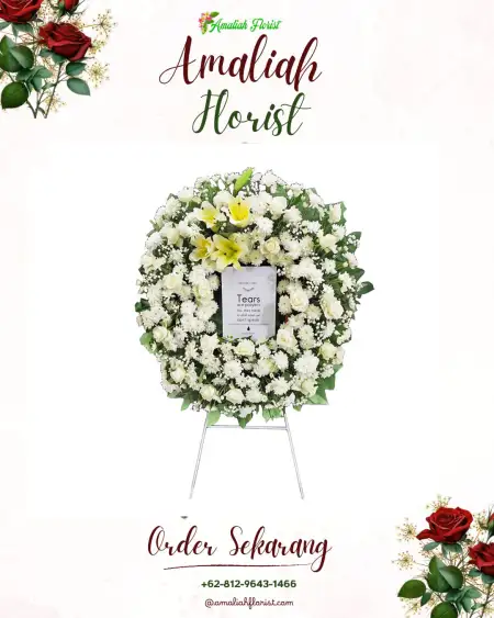 Krans Bunga Duka Tirtoadi