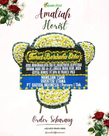 Papan Bunga Duka Tirtoadi